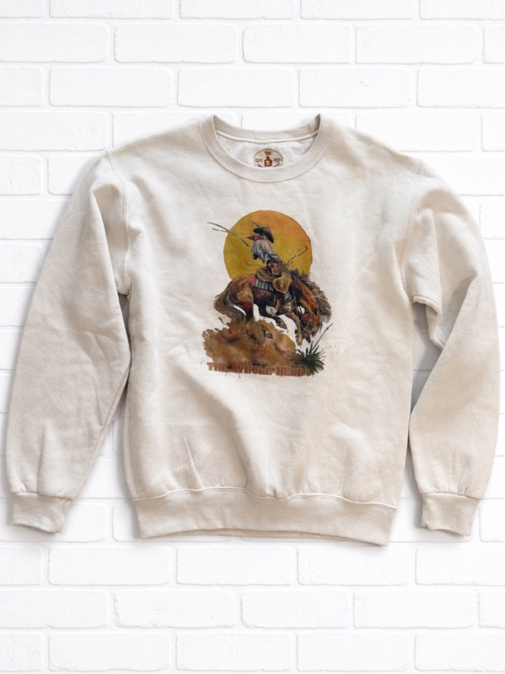 TWH western bronc Crewneck
